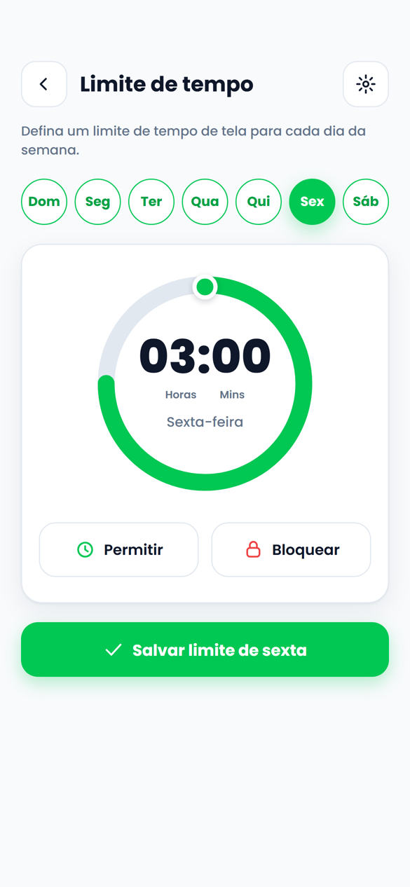 Limite de tempo
